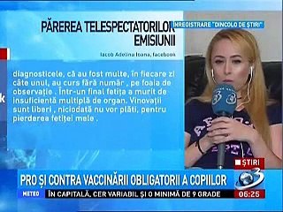 Legea privind obligativitatea vaccinării copiilor împarte lumea medicală în două