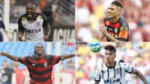 Vira-casacas! Veja gols de Guerrero e Love por Corinthians e Flamengo