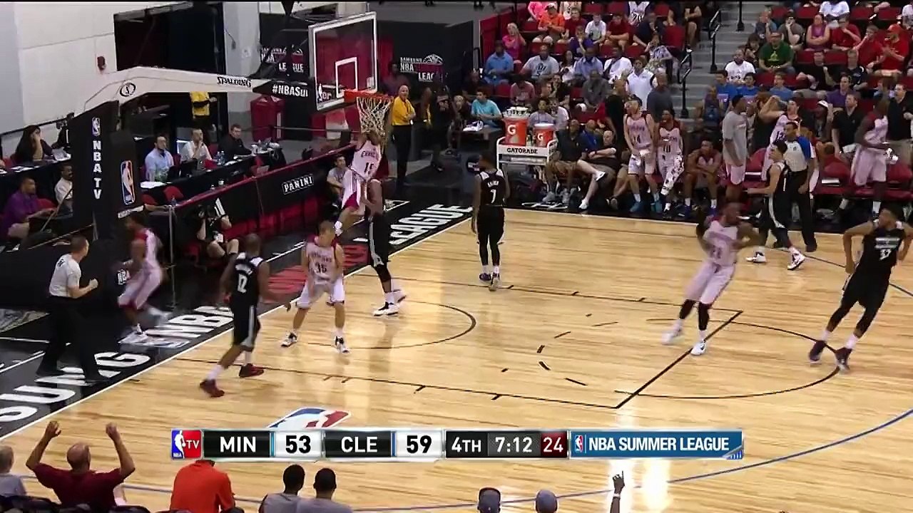 Keifer Sykes Rises High For The Two-Handed Alley Oop Slam!