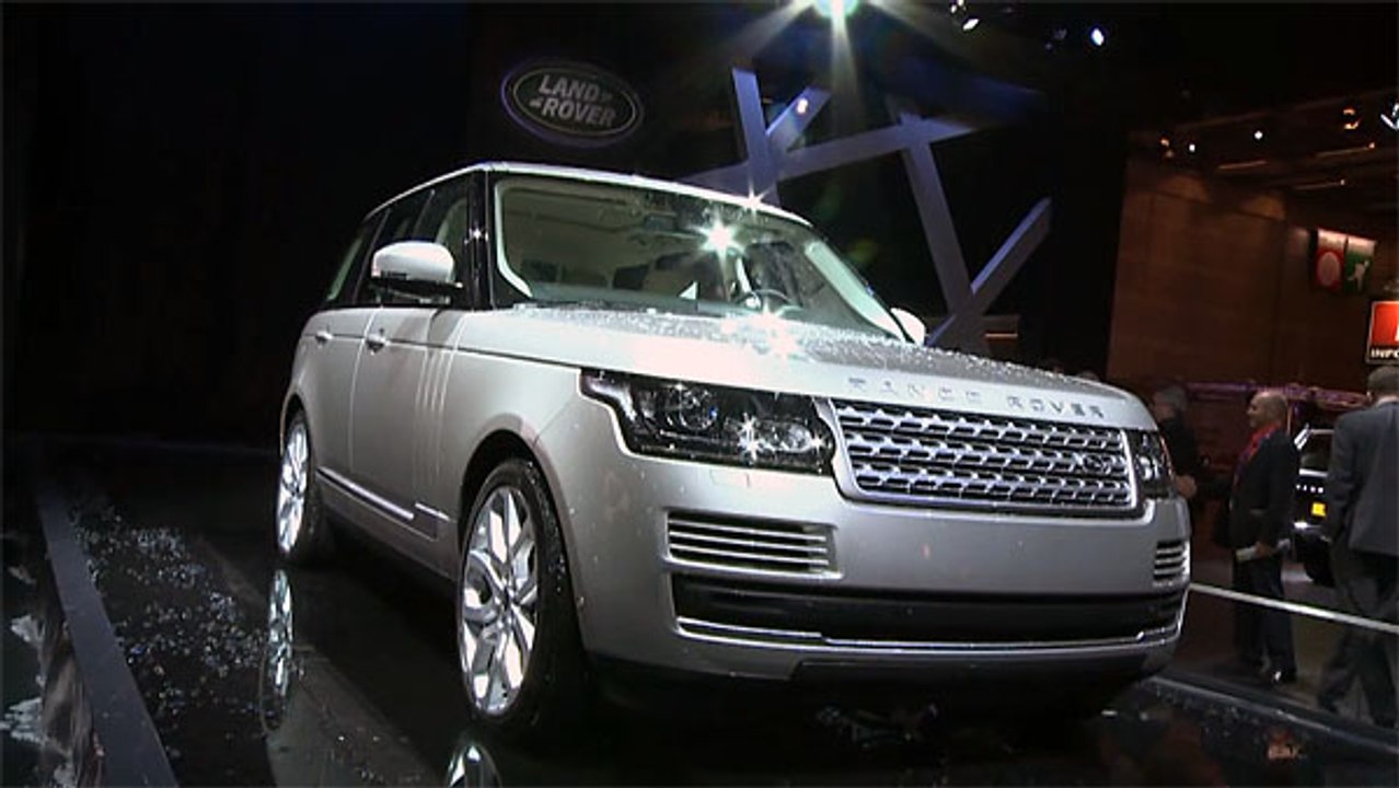 Land Rover auf dem Pariser Autosalon 2012