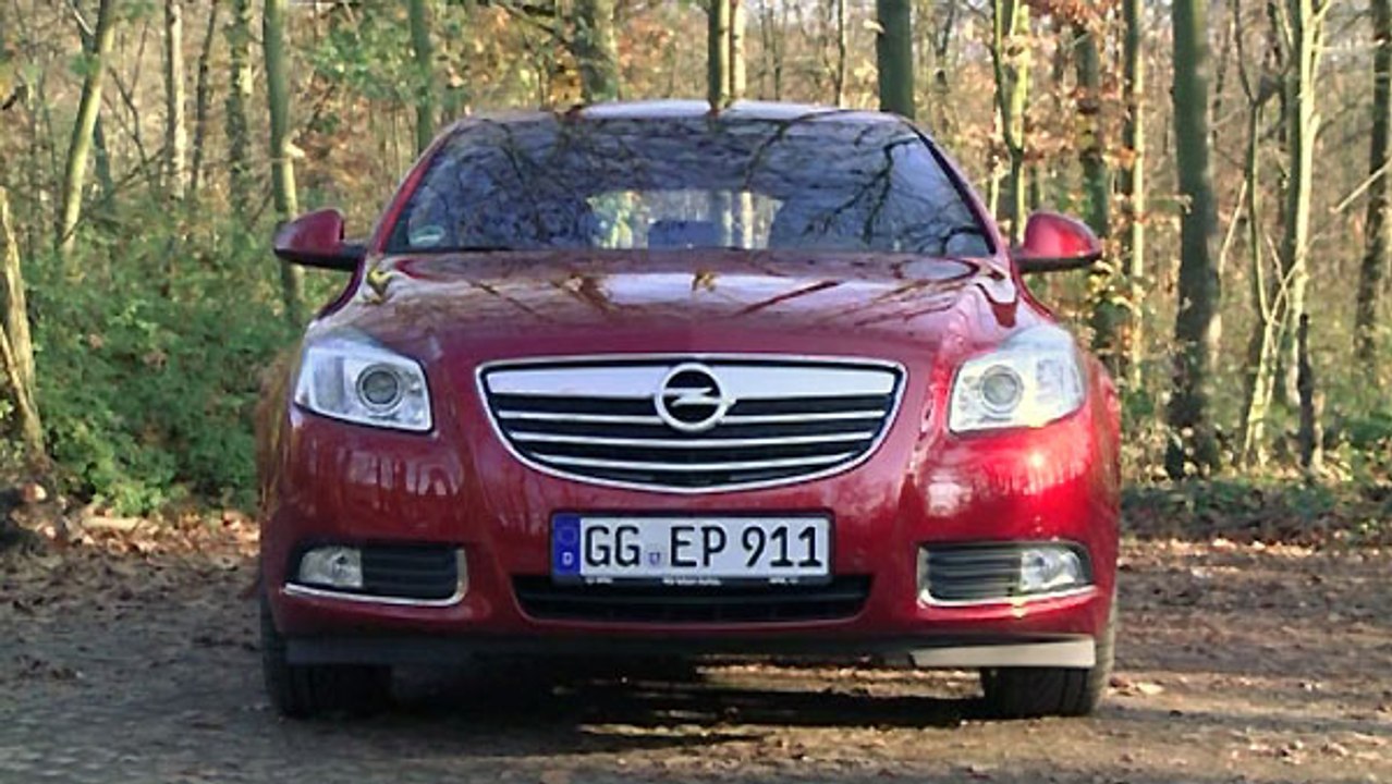 Opel Insignia - Erste Anpassung