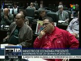 Venezuela: ejecutivo presenta proyecto de prespuesto para 2016