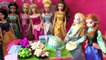 Elsa Birthday Party ft Disney Princess Dolls Full English Mini Movie Frozen Toys Parody