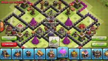 Diseño de aldea Th9 Farming | Clash of clans