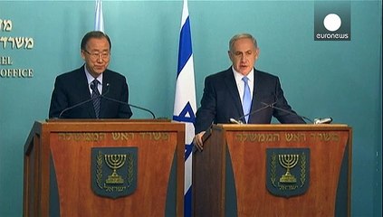 UN-Generalsekretär Ban Ki Moon im Nahen Osten
