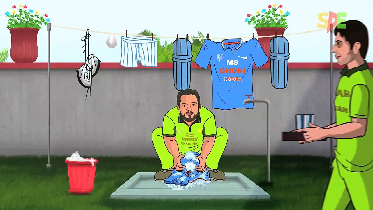 Afridi And Misbah Singing - Ek Hazaaron Me Mere Papa Hai - IND Vs IRE Full HD funny viedo