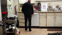 Guy INSIDE Dishwasher PRANK (Funny Pranking Video on The Halfway Mainstream)