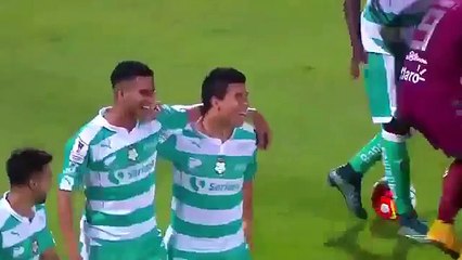Mendoza Goal ~ Santos Laguna vs Deportivo Saprissa 3-1