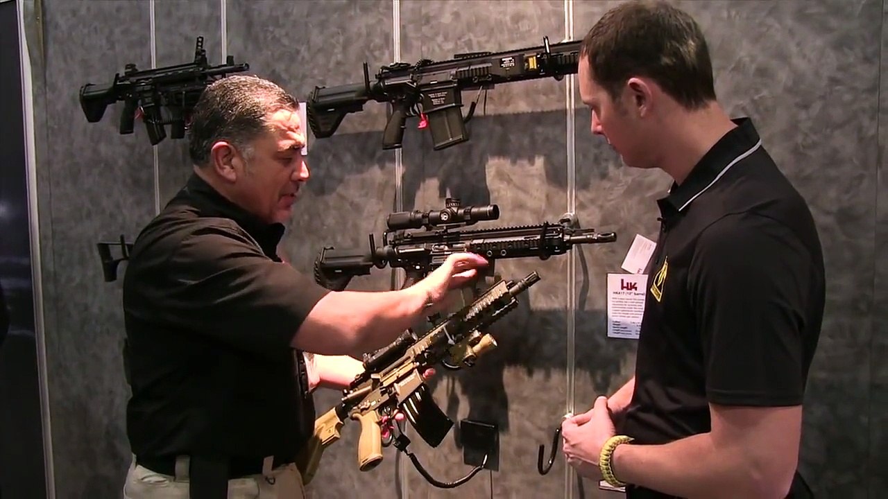 All new HK 416 A5 Heckler & Koch Shot Show 2013 HK416