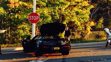 Jackson Crashes Car After Street Race