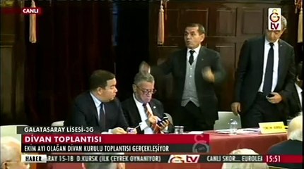 G.Saray Divan Kurulu'nda gergin anlar!