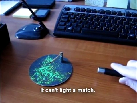 Dealextreme True 100mw Green Laser Pointer Pen Review