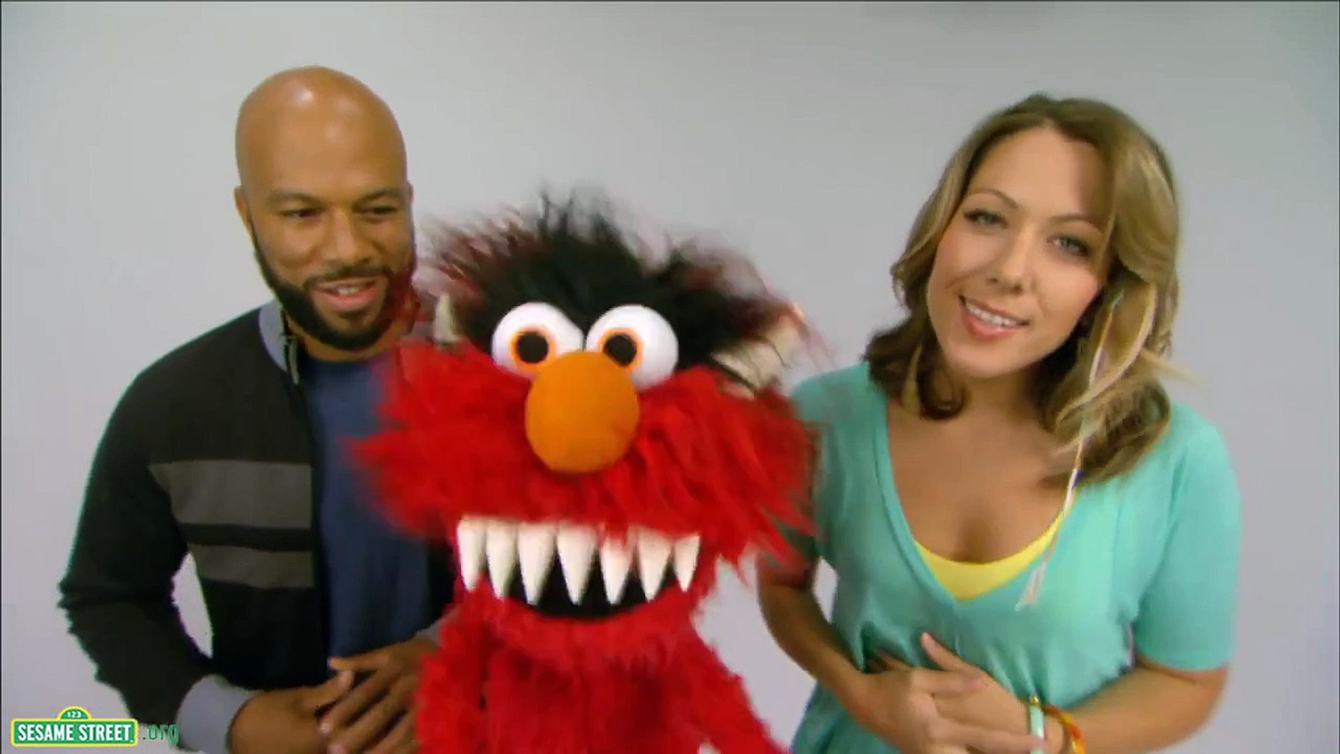 Sesame Street: Common and Colbie Caillat Belly Breathe with Elmo -  Dailymotion Video