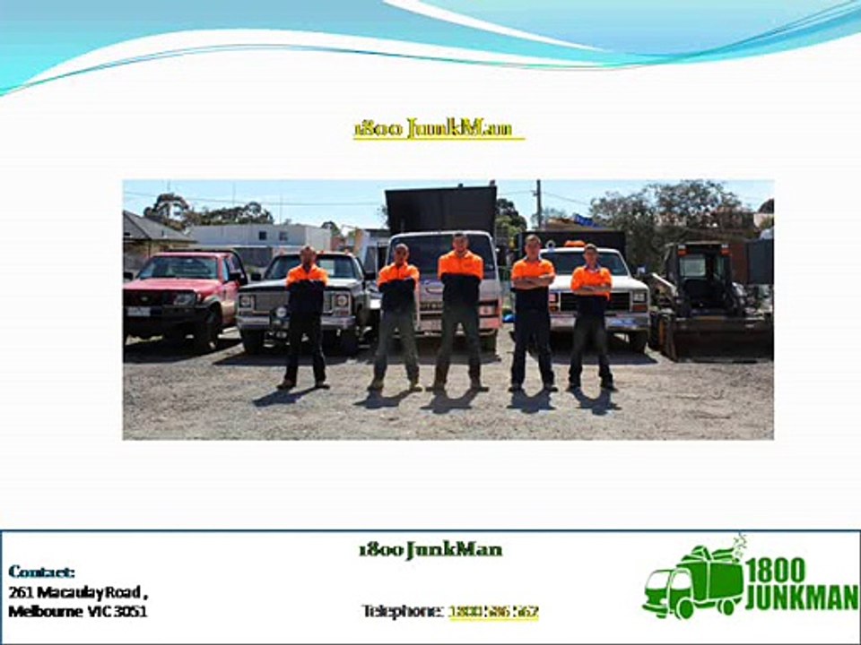Junk and Rubbish Removal Services in Melbourne – 1800 Junkman