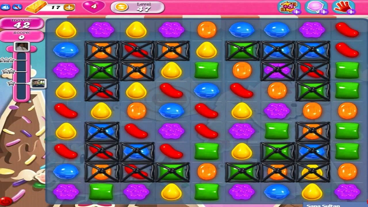 Candy Crush Saga Gameplay Level 47