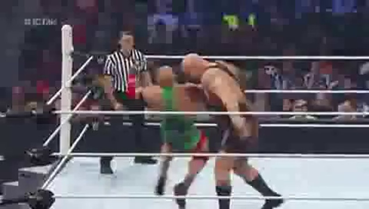 WWE SummerSlam 23-8-2015 Ryback vs Big Show vs Miz Intercontinental Championship Full Match 23 August 2015