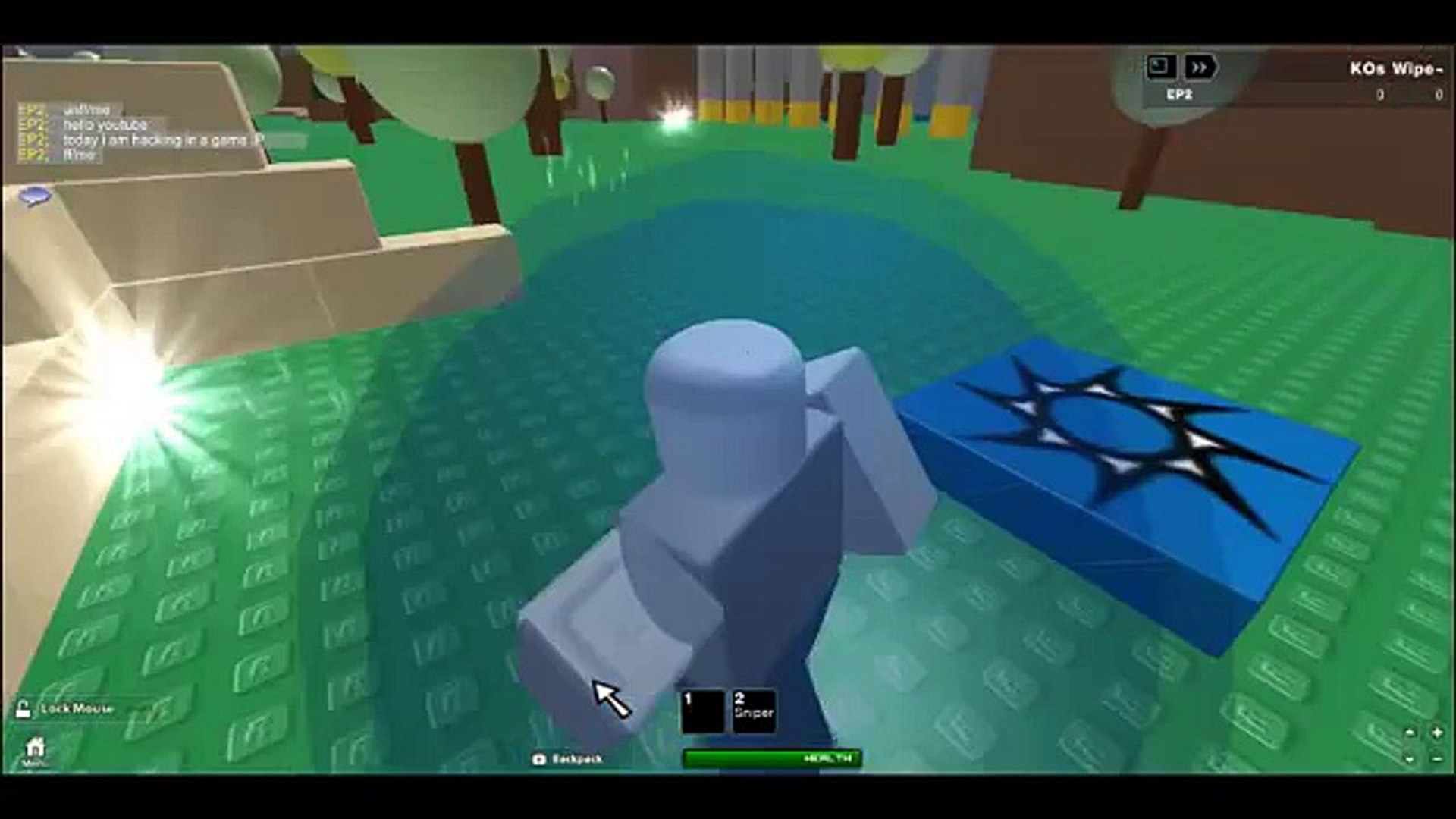 ⁣hacking in roblox from roblox studio not my game
