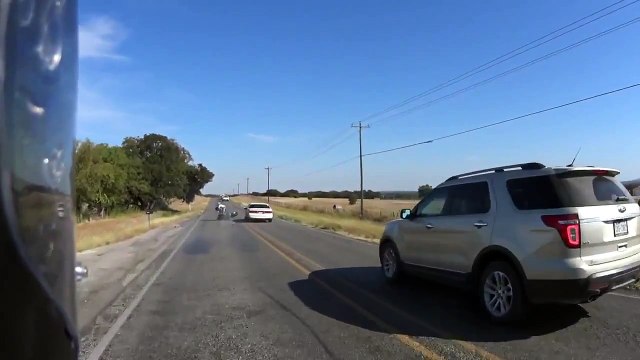 Driver Intentionally Hits Passing Motorcyclist and Says “I don’t care.”
