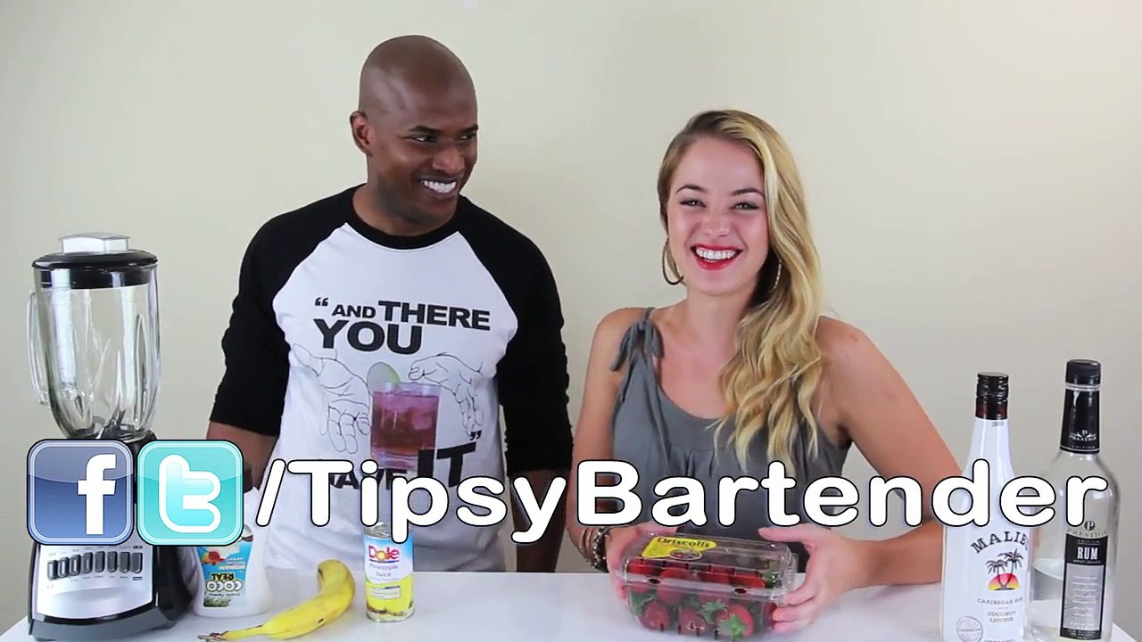 How to make a Lava Flow Tipsy Bartender