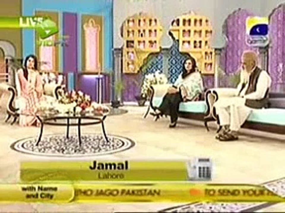 Live Insult of Sahir Lodhi