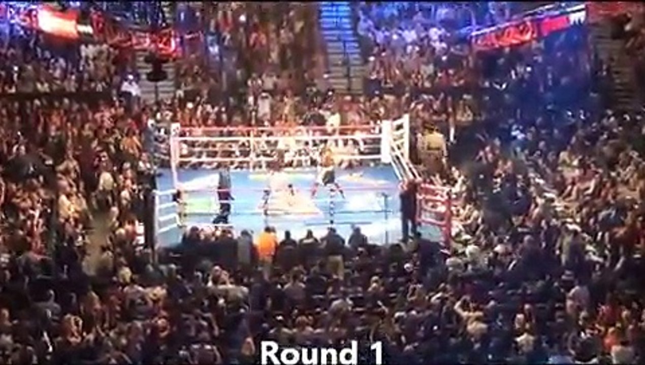 Floyd Mayweather Jr. vs. Andre Berto FULL FIGHT from inside the arena