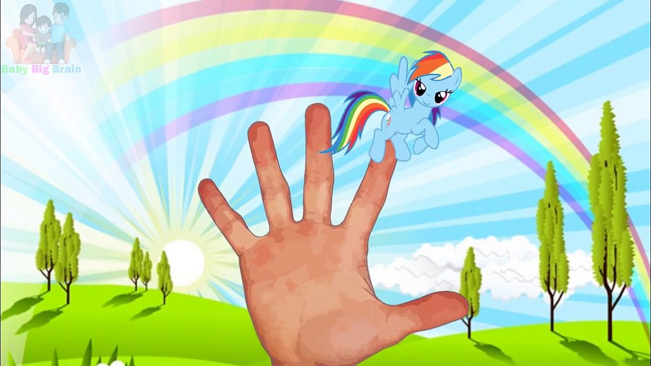 My Little Pony Finger Family Nursery Rhyme Song