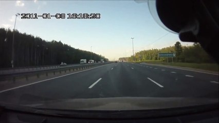 Car Accident on a Highway
