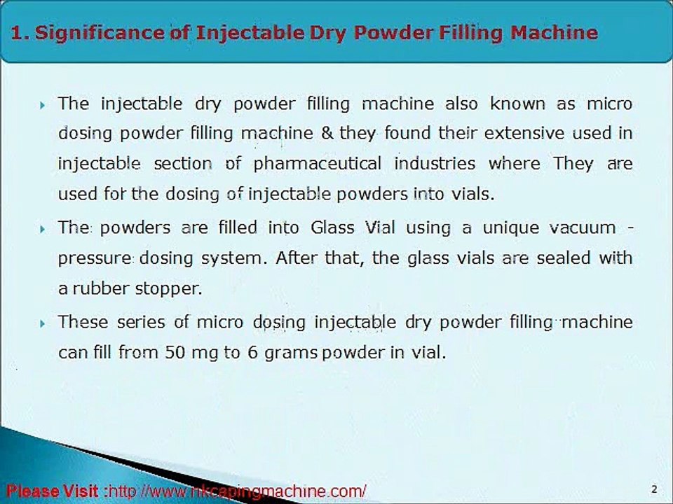 Fascinating Explanation Of Injectable Dry Powder Filling Machine used in Pharmaceutical formulation company