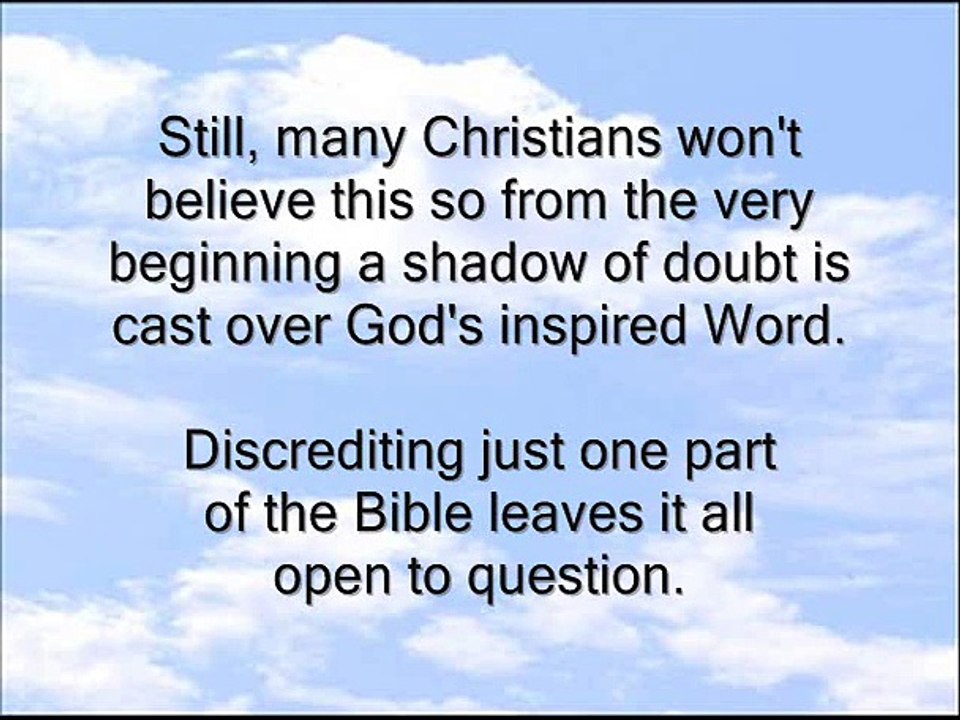 Is The Bible To Be Taken Literally?