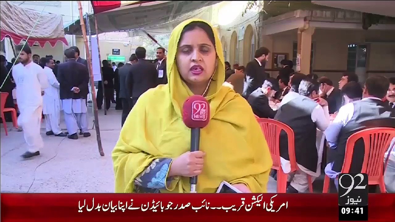 Quetta High Court Bar Association Intakhabat – 21 Oct 15 - 92 News HD