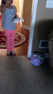 Little Girl sings Fetty Wap at dead Gold Fish Funeral in the toilets