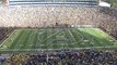 Marching Band performs great Marvel Avengers tribute before Football Game! Michigan State