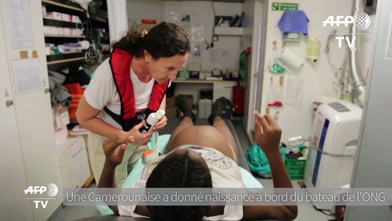 Sauvetage en mer et naissance d'un bébé à bord d'un bateau MSF