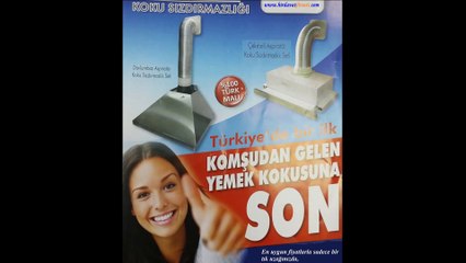 Davlumbaz ve aspiratörler için koku sızdırmazlık seti ne işe yarar? Yemek kokusuna son verin!! (www.hirdavatfirsati.com)