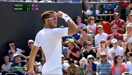 ТЕННИС в МОСКВЕ КУБОК КРКМЛЯ 2015 - ГАБАШВИЛИ vs ТРОИЦКИ