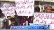 Lahore:  Citizens protest against Orange Line train project