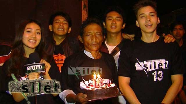 Stefan-Natasha Berbagi Bersama di Ultah Silet - Silet 21 Oktober 2015