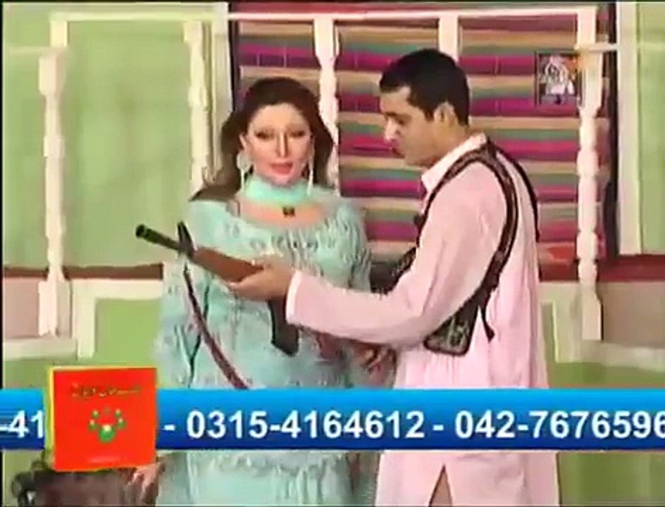 New Stage Drama Khushboo, Nasir Chinyoti, Zafri Khan Best Punjabi Comedy - YouTube