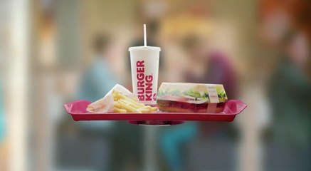 Burger King innove : l'hoverTray un plateau qui défie la gravité