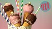 Falsos helados caseros de bizcocho de chocolate - Postre original