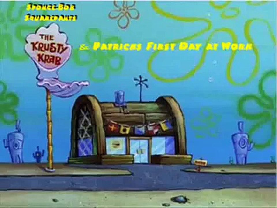 Spongebob Squarepants Patricks First Day At Work