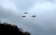 UFO chased by Belgium F16 Fighter Jets