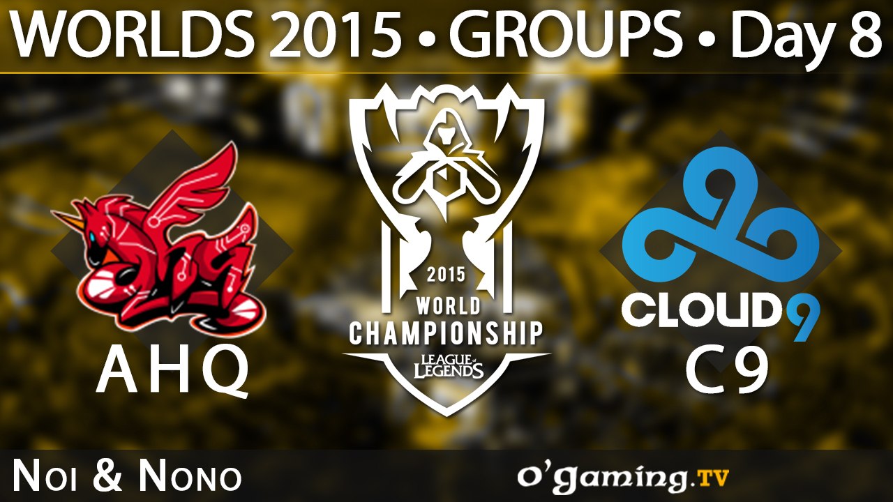 ahq e-Sports Club vs Cloud9 - World Championship 2015 - Phase de groupes - 11/10/15 Game 3