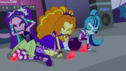 The Dazzlings Singing Off Key MLP: Equestria Girls Rainbow Rocks! [HD]