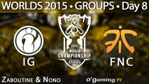 Invictus Gaming vs Fnatic - World Championship 2015 - Phase de groupes - 11/10/15 Game 4