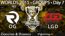 Origen vs LGD Gaming - World Championship 2015 - Phase de groupes - 10/10/15 Game 4