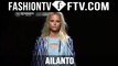 Ailanto Spring 2016 at Mercedes-Benz Fashion Week Madrid | MBFW Madrid | FTV.com