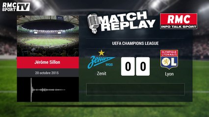 Zenit-OL (3-1) : le Goal-Replay avec le son RMC Sport