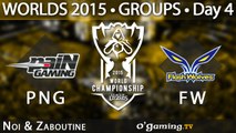 Pain Gaming vs Flash Wolves - World Championship 2015 - Phase de groupes - 04/10/15 Game 6