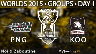 Pain Gaming vs Koo Tigers - World Championship 2015 - Phase de groupes - 01/10/15 Game 6
